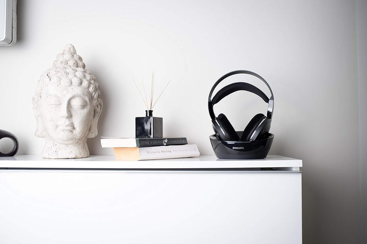 Philips Kabelloser TV Kopfhörer Over Ear SHD8850/12 Wireless HiFi Kopfhörer (Exzellenter Sound, Hi-R