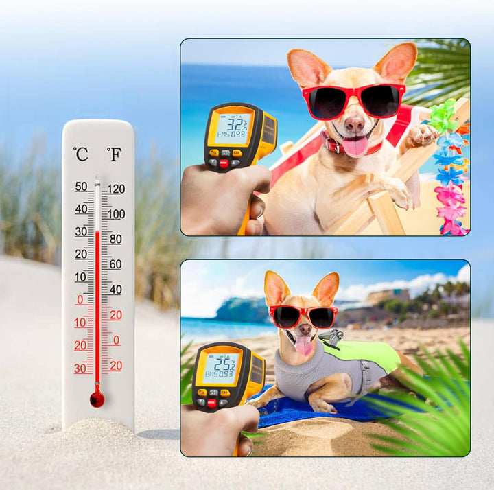 Kuoser Kühlweste für Hunde, Hundekühlungsmantel für heisse Sommertage, Atmungsaktive & Reflektierend