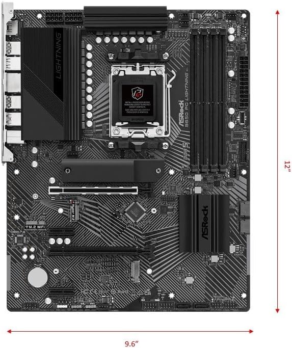 Asrock B650 PG Lightning AMD B650 Socket AM5 ATX
