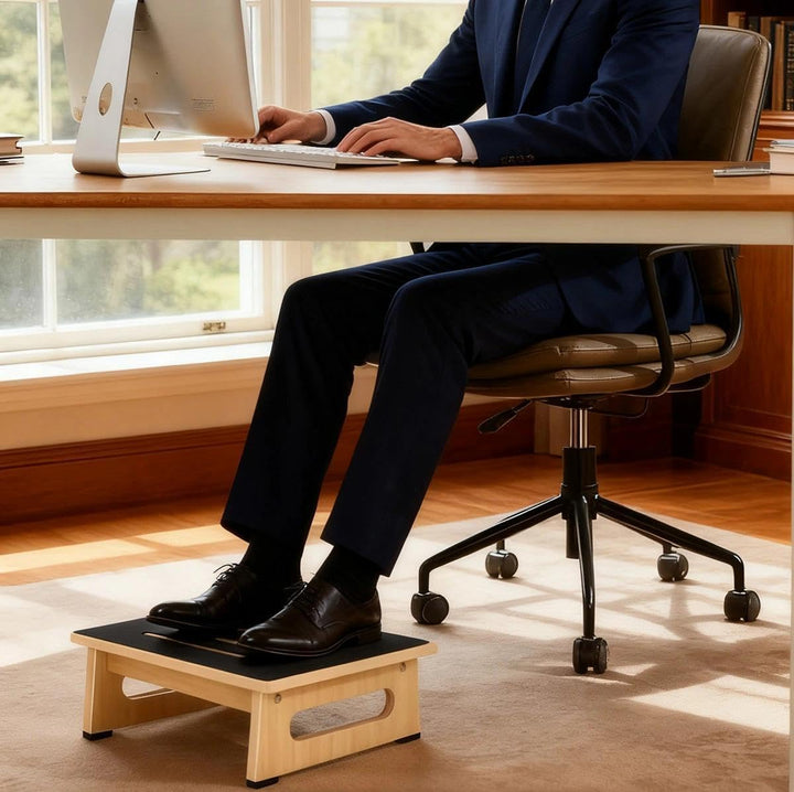 Tritthocker Tritt Holz, Tritthocker Erwachsene, Hölzerne Stepping-Hocker aus Massivholz, Step Stool