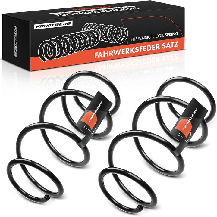 Frankberg 2x Federn Fahrwerksfeder Vorderachse Links Rechts Kompatibel mit Note E11 NE11 1.6L MPV 20