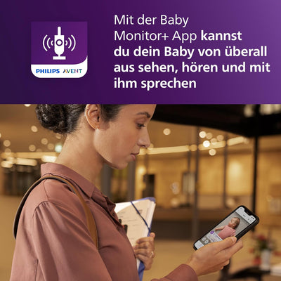 PHILIPS Avent Premium Connected Videophone, das bisher beste Babyphone von Avent, Schlaf- und Atmung