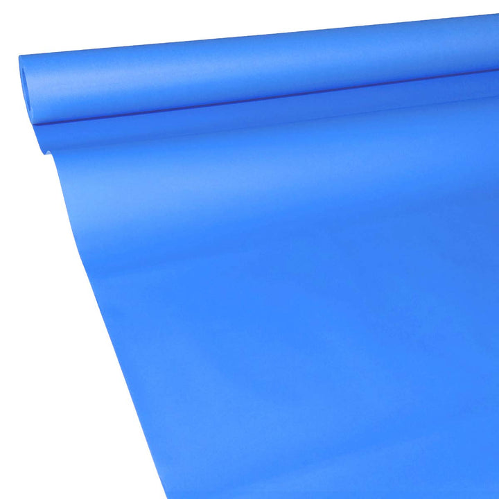 JUNOPAX 50m x 1,30m Papiertischdecke blau 50 m x 1,30 m Blau, 50 m x 1,30 m Blau