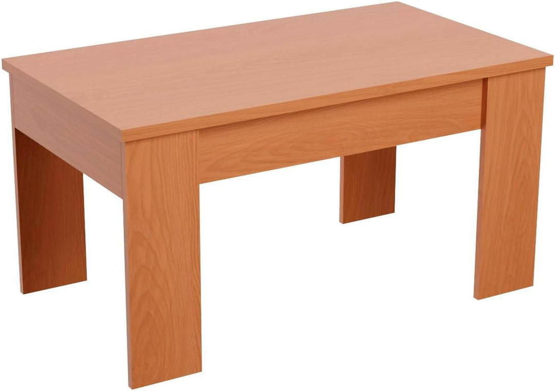Dreaming Online 0 Höhenverstellbarer Couchtisch, Wohnzimmer-oder Esszimmertisch, Masse: 90 cm (Breit