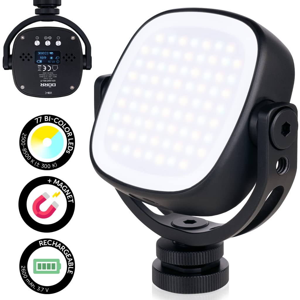 Dörr MVL-77 LED Videoleuchte Anzahl LEDs=77 Bi-Color