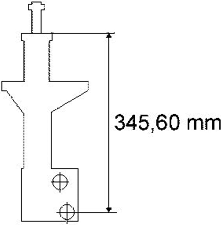 SACHS 170 381 Stossdämpfer Für Volkswagen PASSAT B3/B4 VARIANT (3A5, 35I) 1988-1997 Vorderachse Fede