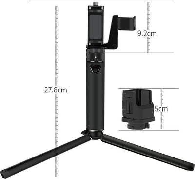 Smatree Tragbarer Ladestation mit Stativ für DJI OSMO Pocket 2/DJI OSMO Pocket, Smartphone-Halterung