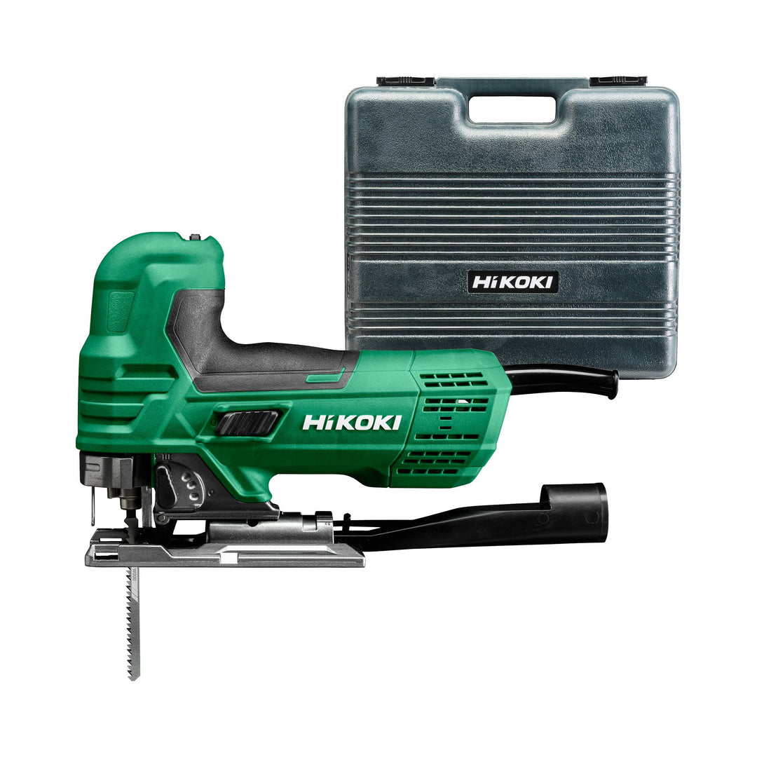 HiKOKI CJ90VAST2 Stichsäge im Koffer, 90 mm Säge, 705 W Pendelhubstichsäge | Elektro Säge mit Regele