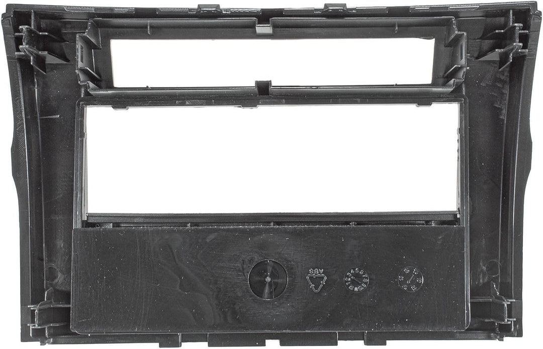 tomzz Audio 2455-081 Radioblende Metallschacht kompatibel mit Toyota Corolla Verso ZER/ZZE 2004-2009