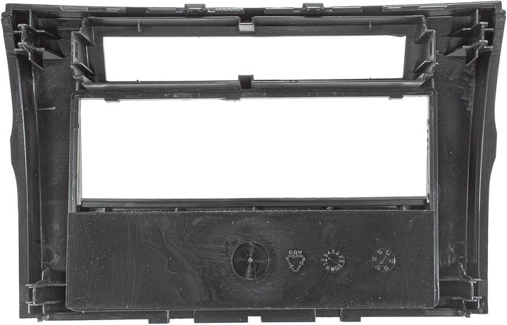 tomzz Audio 2455-081 Radioblende Metallschacht kompatibel mit Toyota Corolla Verso ZER/ZZE 2004-2009