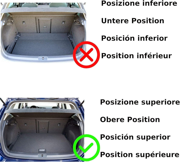 ilTappetoAuto by Fabbri 3 - 35B-833010 - Kompatibel mit Massgeschneiderte Gummi Kofferraummatten für