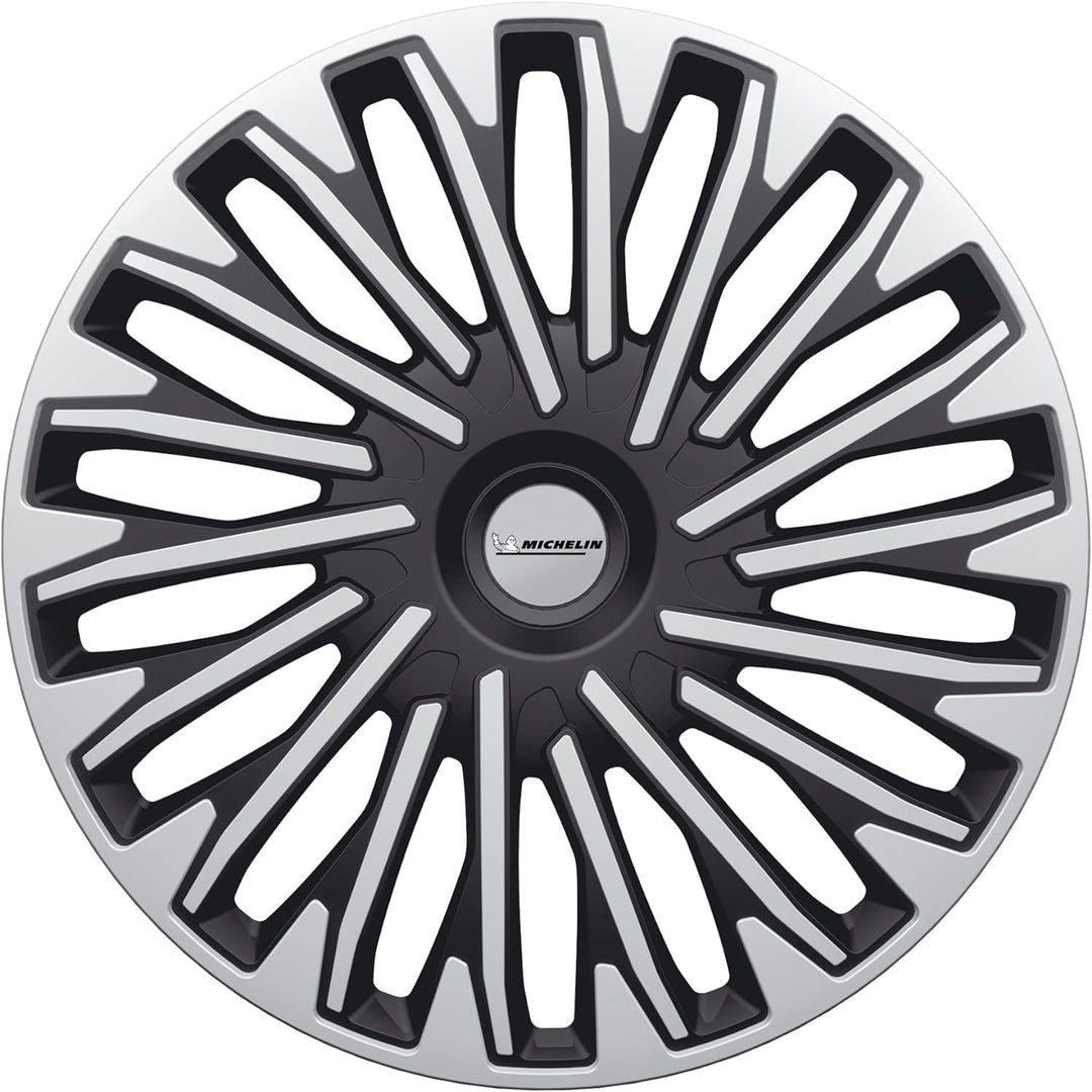 Michelin 0090 Radkappen, 4 Stück, NVS 942 Grau 16" pollici, 16" pollici