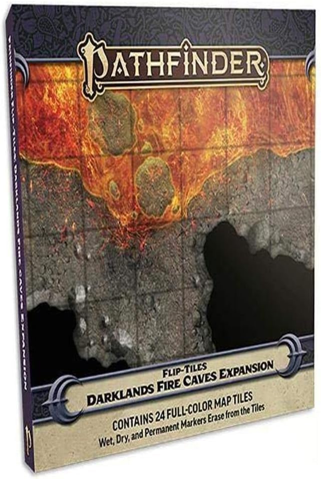 Pathfinder Flip-Tiles: Darklands Fire Caves Expansion