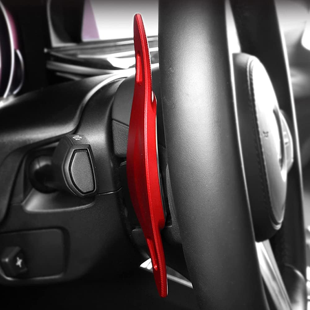 HIBEYO 2 Stücke Lenkrad Schaltwippen Verlängerung Paddles Lenkrad für BMW 5er G30 G31 G38 7er G11 G1