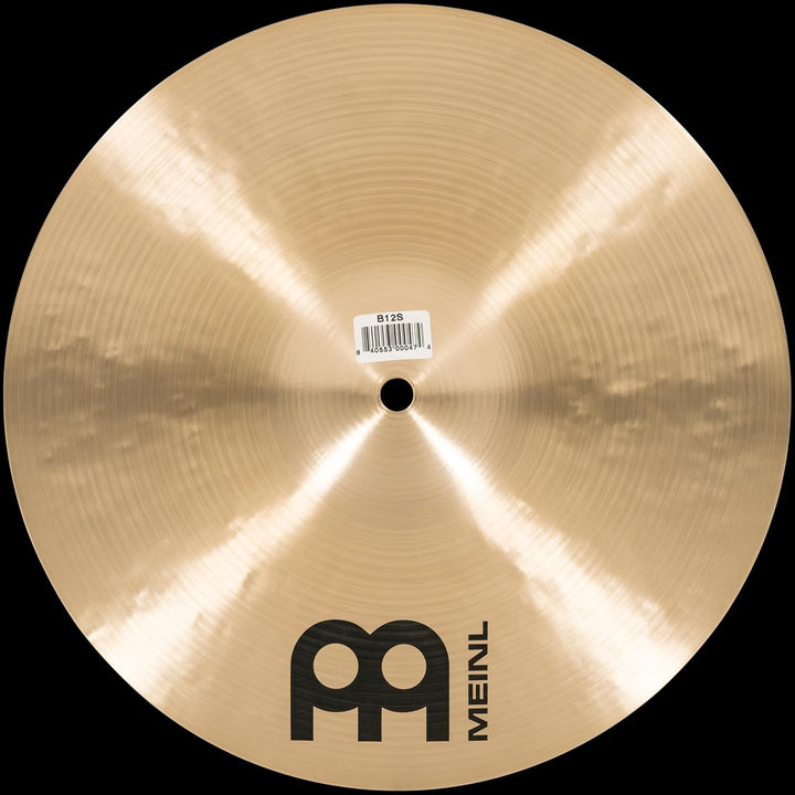 Meinl Cymbals Byzance Traditional Splash 12 Zoll (Video) Schlagzeug Becken (30,48cm) B20 Bronze, Tra
