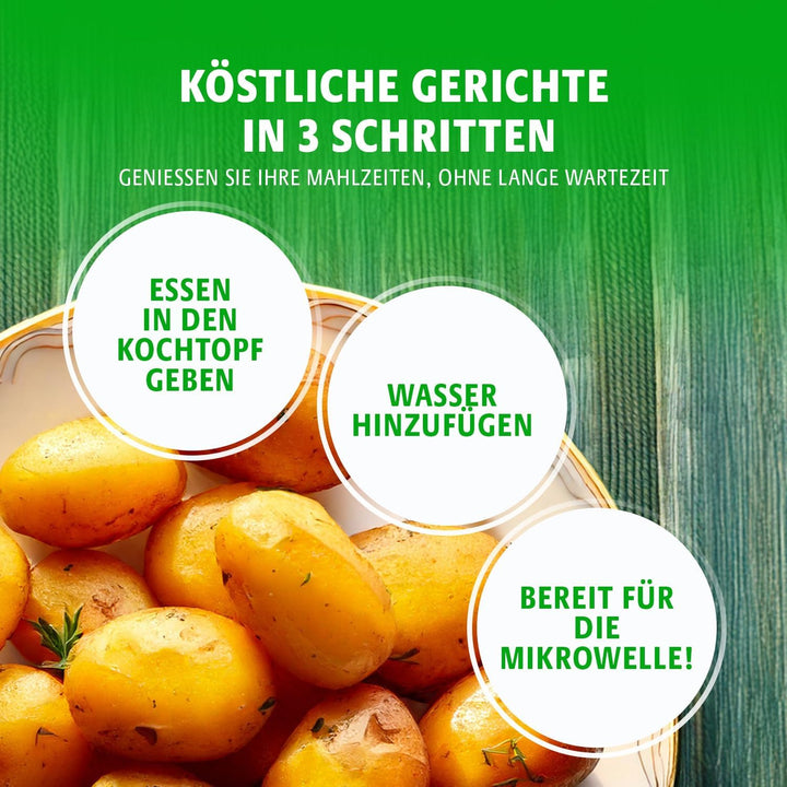 Basilico® Mikrowellen Schnellkochtopf 2,8L mit Dampfventil, Schnellkochtopf & Pressure Cooker für di
