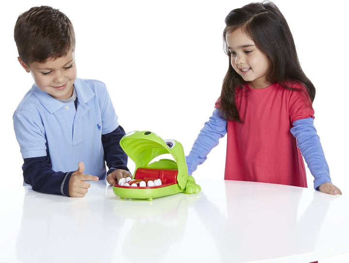 Hasbro Kroko Doc, Geschicklichkeitsspiel für Vorschulkinder Kroko Doc Single, Kroko Doc Single