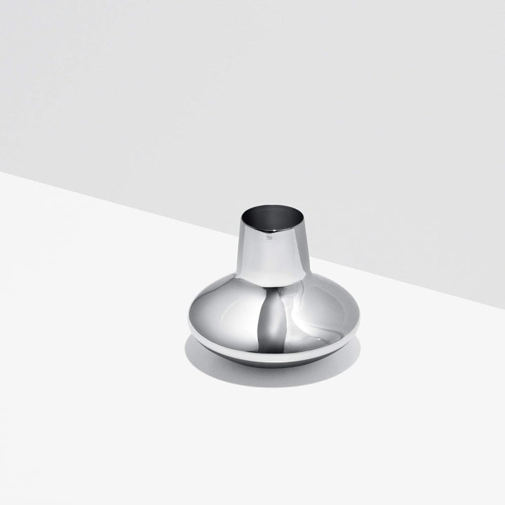 Georg Jensen HK Vase, Edelstahl, Silber, 27 x 27 x 22,2 cm, L
