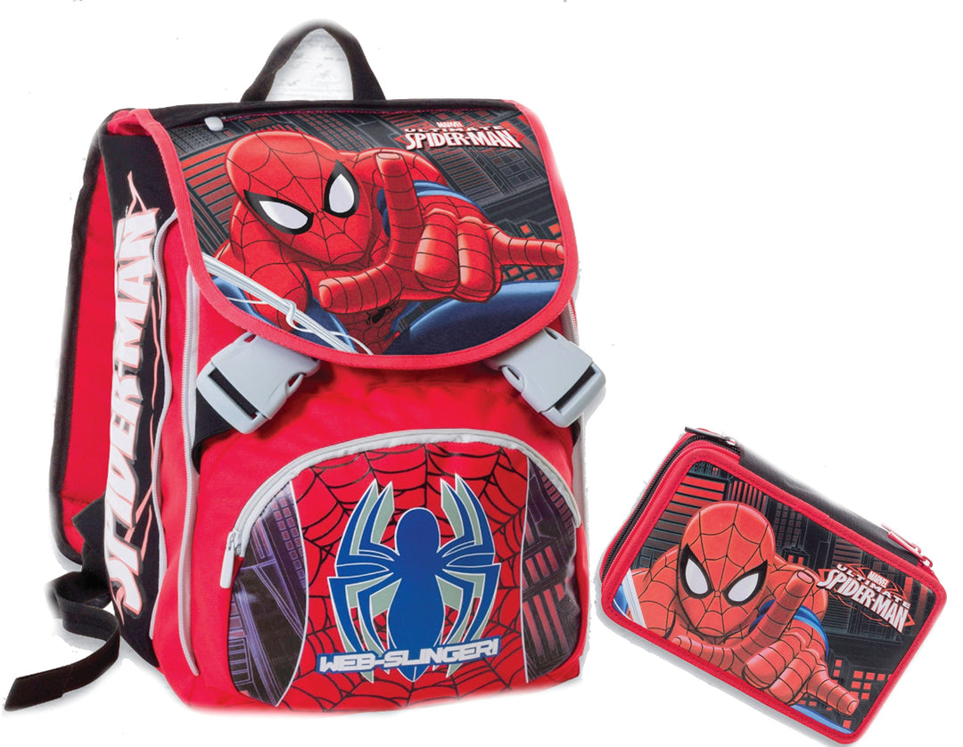 School Pack C/Gadget Superpower Spiderman Rucksack