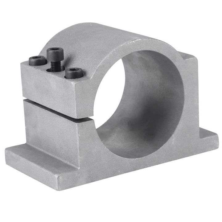CNC Fräse Spindelaufnahme Spindelhalter, 80 mm Durchmesser CNC Spindelmotor Halterung aus Aluminium