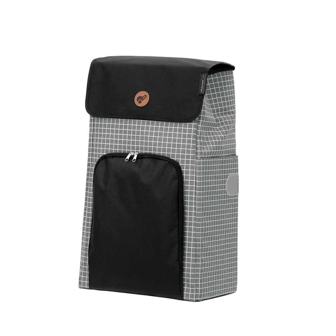 Andersen Einkaufstrolley Ersatztasche - 47 Liter - Seiten- & Fronttasche - extra Innenfach - wassera