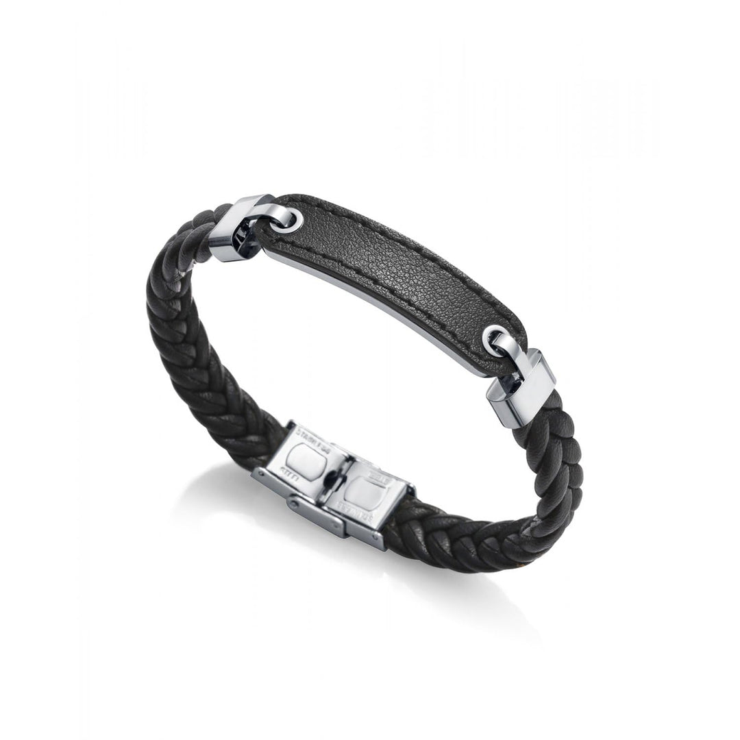 Viceroy Pulsera Magnum 15108P01010 piel y acero