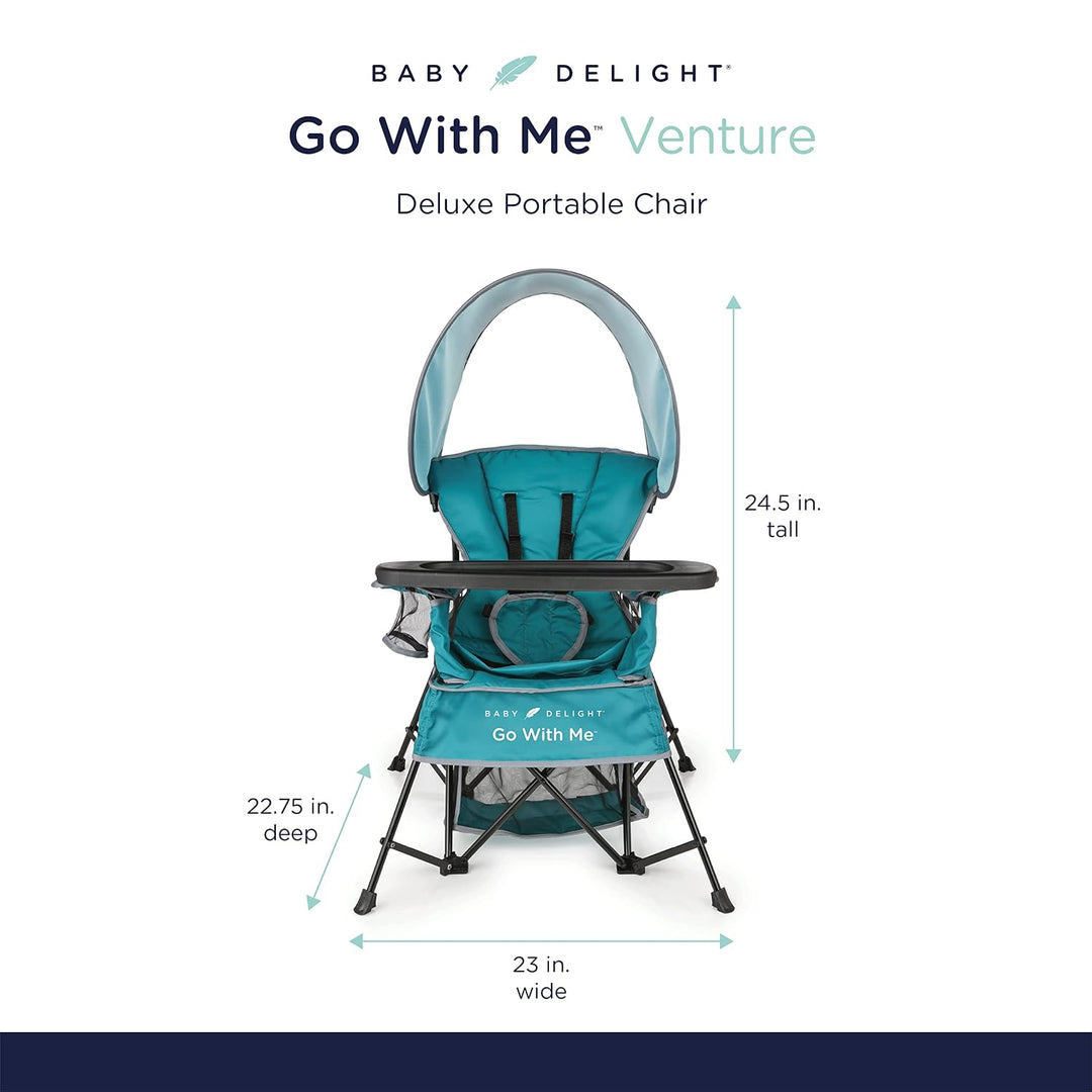 Baby Delight Go mit mir Stuhl blaugrün, blaugrün