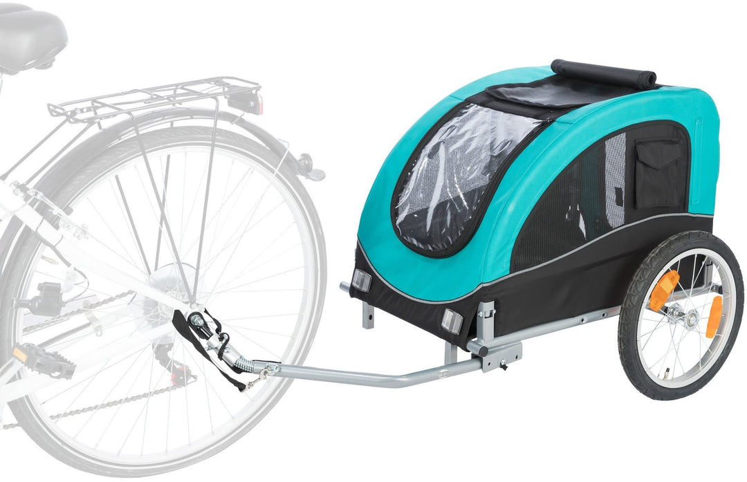 TRIXIE hondenfietskar Limited Edition zwart/Turquoise 75x63x68 cm tot 22 kg