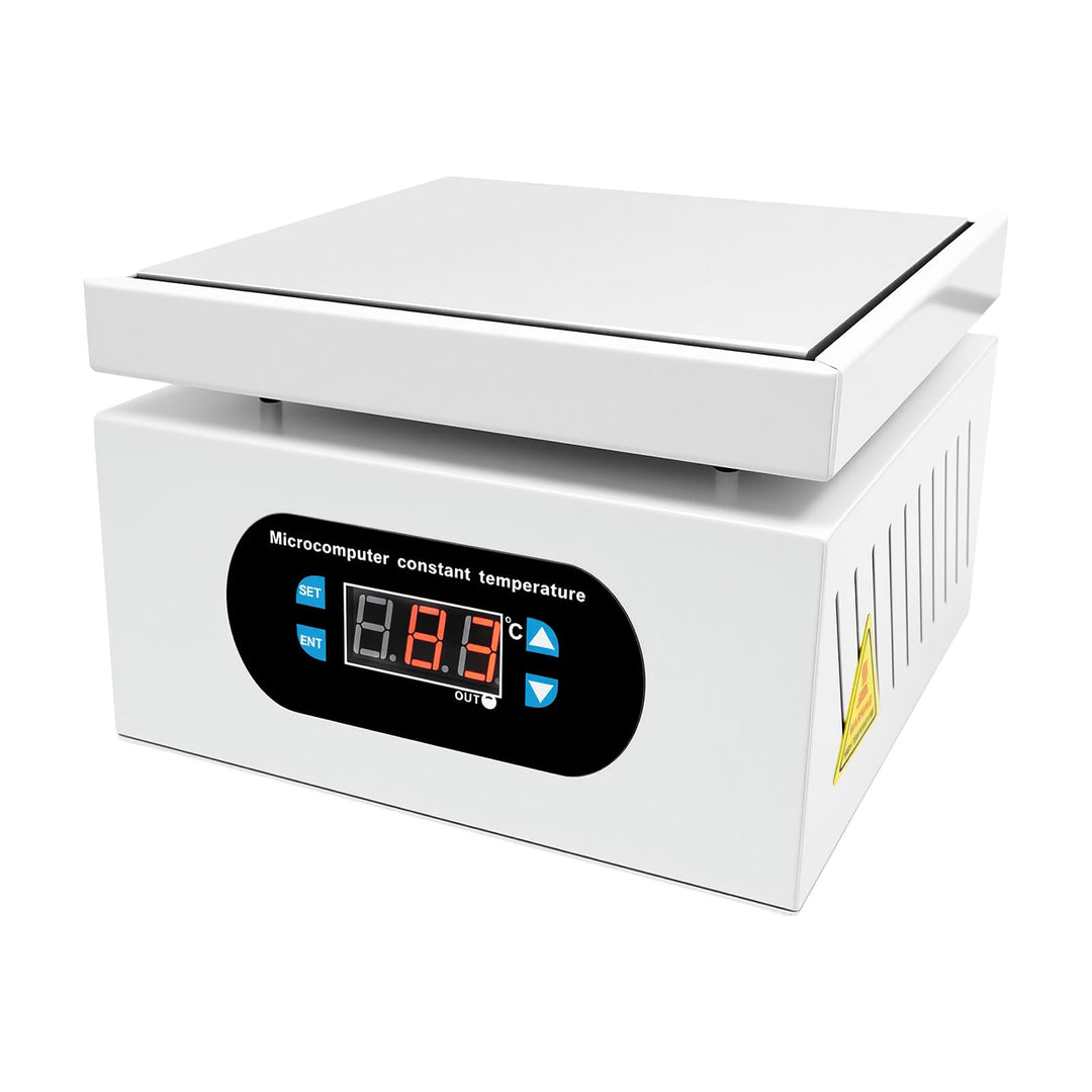 Heizplatte zum Löten, Heizstation, Lötstation, Heizplatte, 500 W, LCD-Display, Temperatureinstellung