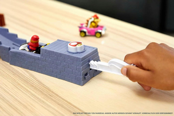 Hot Wheels Mario Kart Buu Huus Grusel Trackset Rennbahn, Inkl. ein Standard Kart