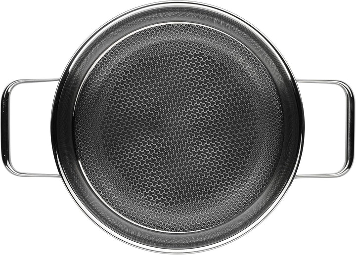 WMF Set 2-teilig Profi Resist Wabenpfanne 24cm und 28cm, Servierpfanne Induktion, für alle Herdarten