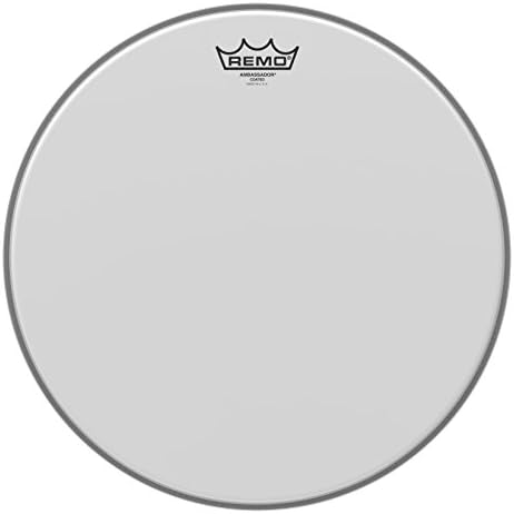 Remo Schlagzeugfell Ambassador weiss aufgeraut 18" BA-0118-00 18" Ambassador beschichtet, 18" Ambass