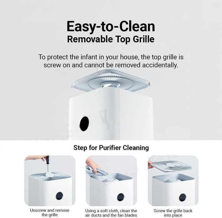 Xiaomi Smart Air Purifier 4 Pro Luftreiniger (beseitigt bis zu 99,97% Tierhaare, Pollen, Staub, Vire