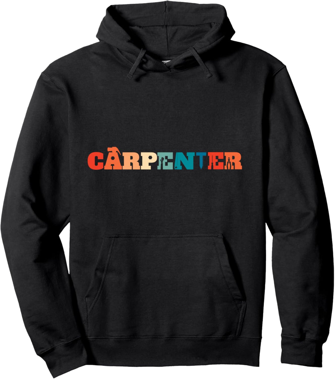 Retro Tischler Schreiner - Vintage Zimmermann Pullover Hoodie