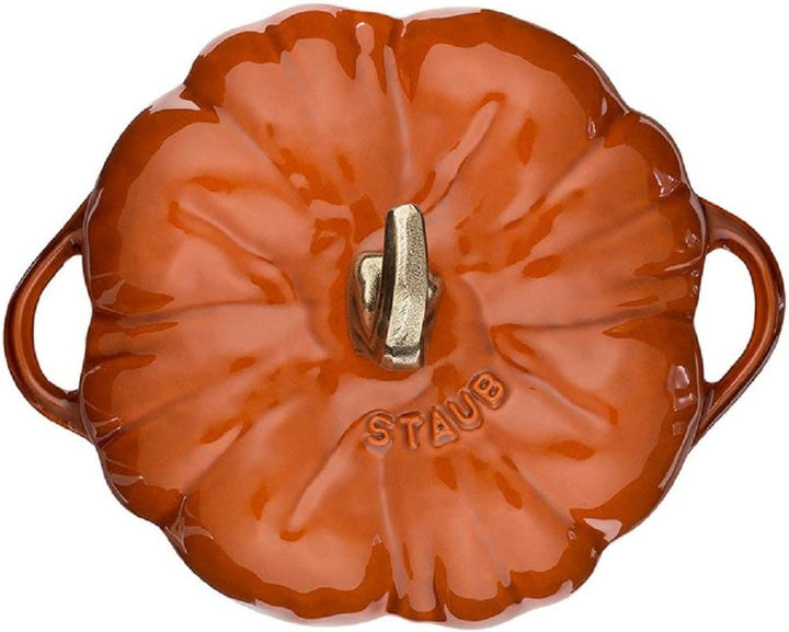 STAUB Cocotte Kürbis 24 cm Bräter, Gusseisen, Zimt
