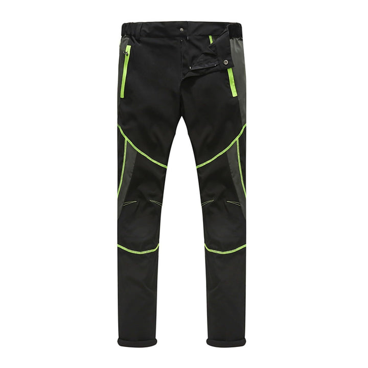 Herren Softshellhose Schnelltrocknend Winddicht Outdoor Atmungsaktiv Regenhose Wanderhose Wasserabwe