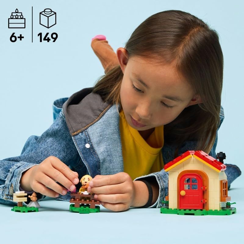 LEGO Animal Crossing - Bienchens gemütliches Haus - Spielzeug mit Minifigur, Klavier, Picknicktisch