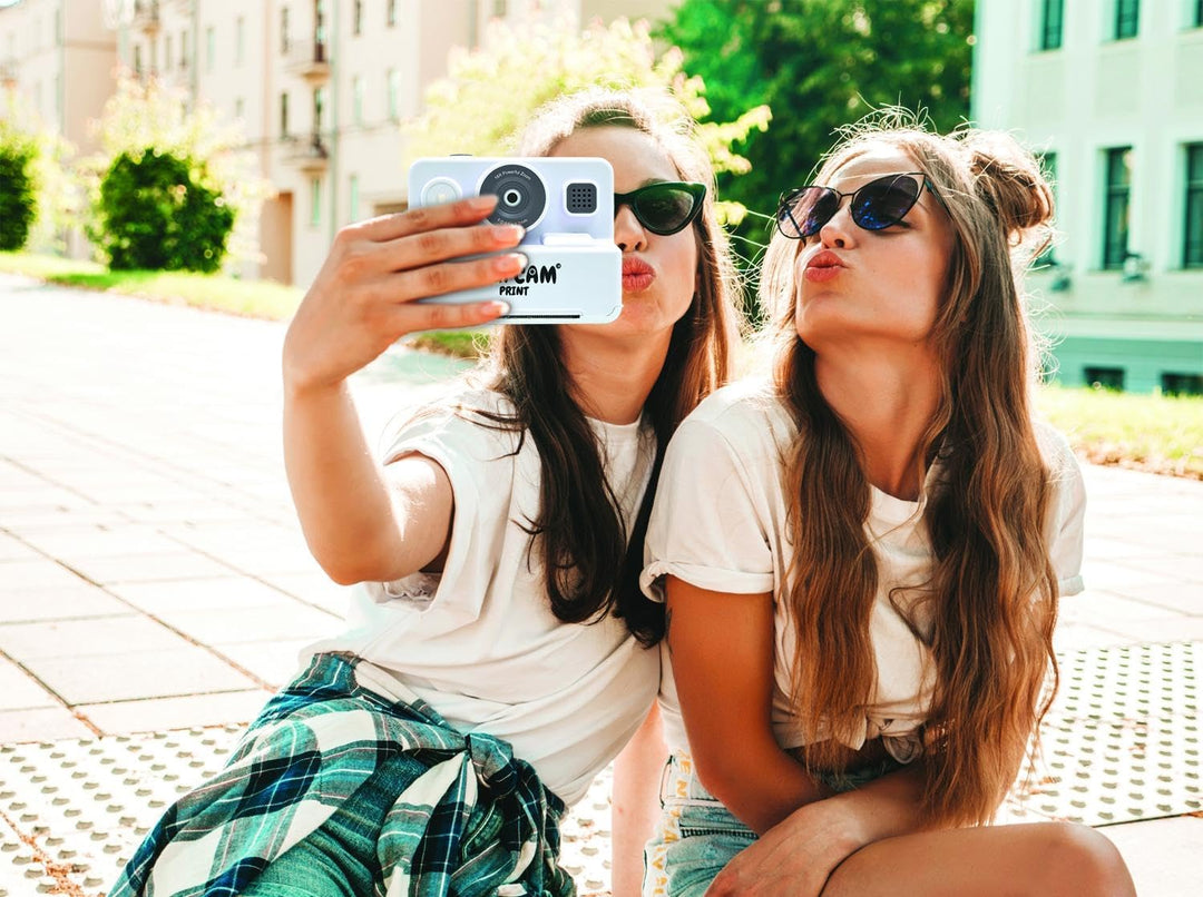 Lexibook, StarCAM Print HD, Kamera mit Sofortdrucker, Foto-, Video-, Selfie-, Musik- und Spielfunkti
