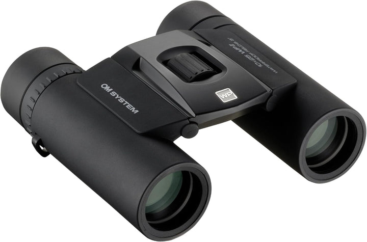 OM SYSTEM 10x25 WP II Fernglas - Wasserdicht &amp; Kompakt - Schwarz, OM System