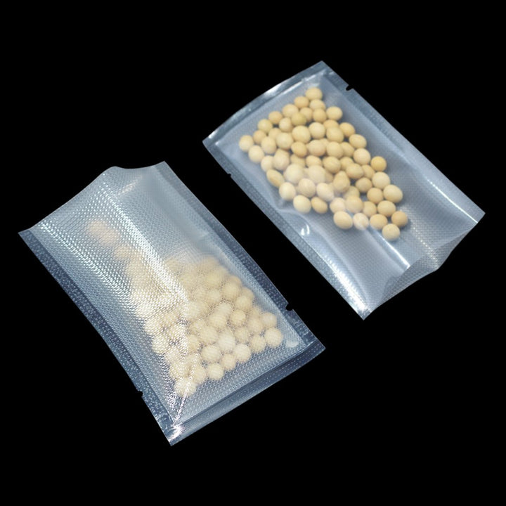 100 Stücke Poly Plastik Verpacken Taschen Öffnen Sie Oberseite Heisssiegel Vakuum Beutel Nylon Kunst