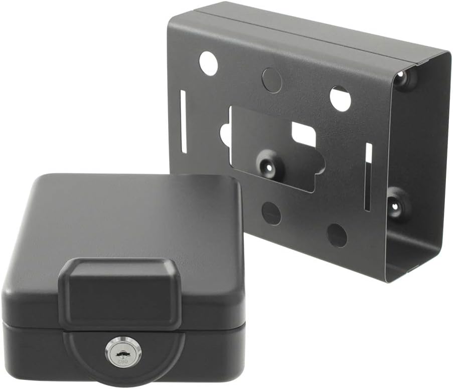 Profirst Reisetresor PTS Stahl inklusive Halterung HxBxT 220x163x66 mm Zylinderschloss mit 2 Schlüss