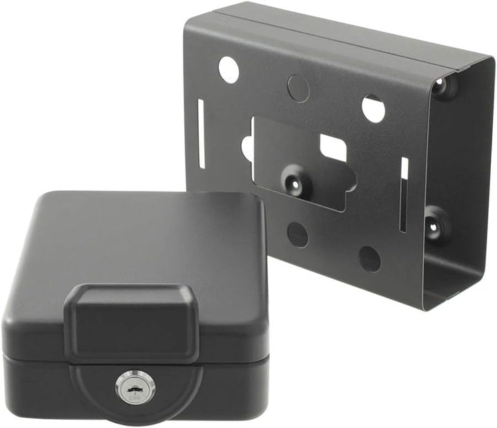 Profirst Reisetresor PTS Stahl inklusive Halterung HxBxT 220x163x66 mm Zylinderschloss mit 2 Schlüss