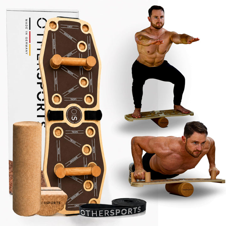 Sportboard 3 - Gleichgewichtstrainer für mehr Kraft & Gesundheit – Effektives Balance Training Equip
