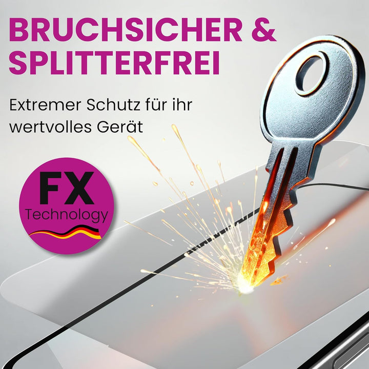 atFoliX Glasfolie kompatibel mit HP EliteBook x360 830 G9 Displayfolie, 9H Hybrid-Glass FX Schutzpan