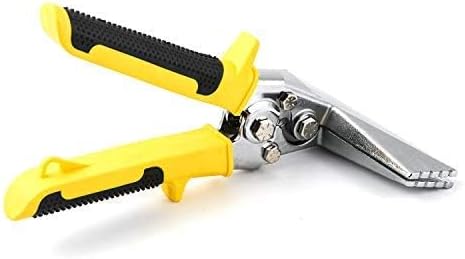 QWORK® 15cm Blechbiegezange mit Komfortgriff,Falzzange,gerades Metall Biegezangenwerkzeug, 15cm