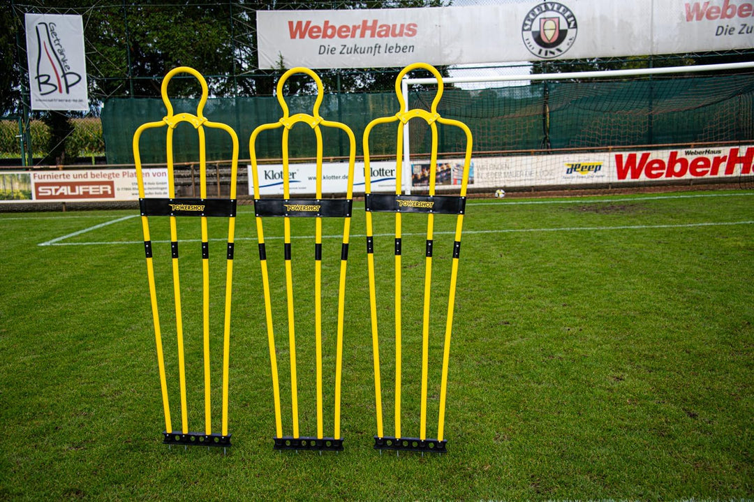 Netsportique POWERSHOT 3er-Set Trainigsdummies - Freistossdummies - Transporttasche inkl.
