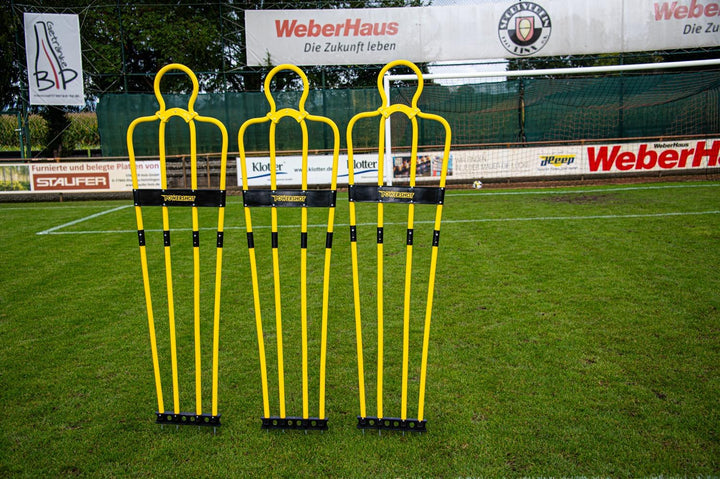Netsportique POWERSHOT 3er-Set Trainigsdummies - Freistossdummies - Transporttasche inkl.