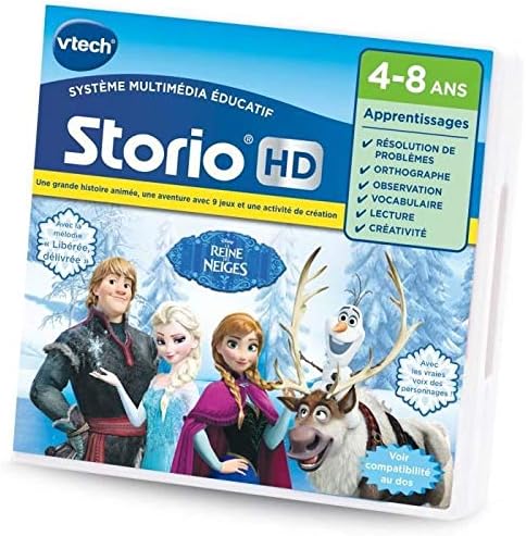 Vtech HD Storio 272005 Tablet-Spiel LA REINE DES NEIGES, LA REINE DES NEIGES