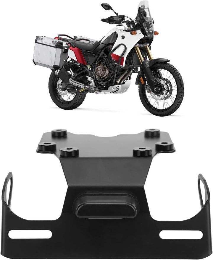 Heckkennzeichenhalter, Motorrad Heckkennzeichenhalter Halterung Aluminiumlegierung Ersatz für Tenere