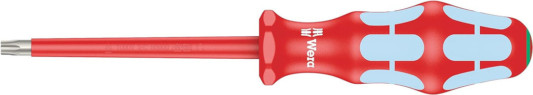 3167 i/7 VDE-isolierter TORX® Schraubendrehersatz, Edelstahl + Rack, 7-teilig